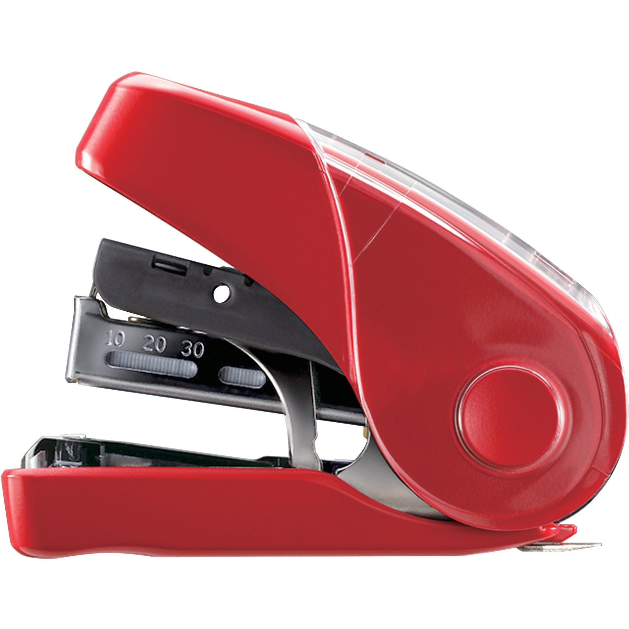 max-flat-clinch-mini-stapler-25-sheets-capacity-1-each-red_mxbhd10fl3rd - 1