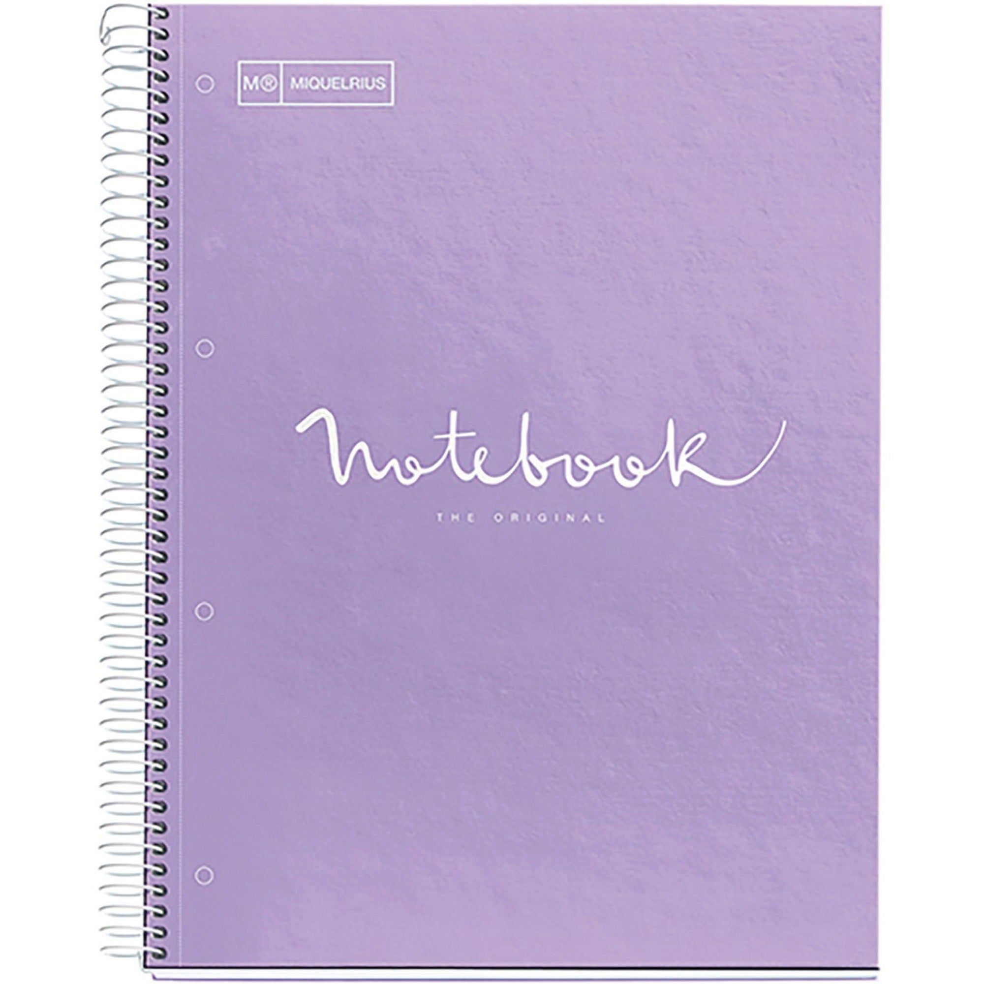 roaring-spring-fashion-tint-1-subject-notebook-1-subjects-wire-bound-3-holes-24-lb-basis-weight-030-x-85-x-11-cardboard-plastic-cover-perforated-hole-punched-sturdy-bleed-free-printed-durable-smooth-1-each_roa49281 - 1