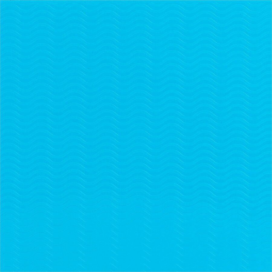 Smead Letter Expanding File - 8 1/2" x 11" - 7 Pocket(s) - 6 Divider(s) - Multi-colored, Teal, Clear - 1 Each