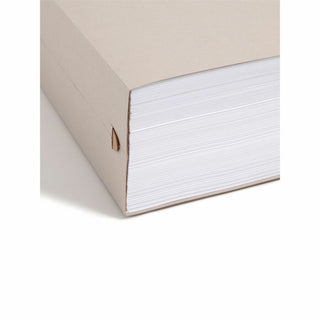 Smead TUFF 1/3 Tab Cut Legal Recycled Hanging Folder - 8 1/2" x 14" - 3" Expansion - Top Tab Location - Assorted Position Tab Position - Steel Gray - 10% Recycled - 18 / Box