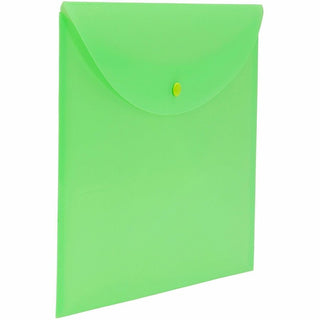Smead Letter File Wallet - 8 1/2" x 11" - Green - 10 / Box