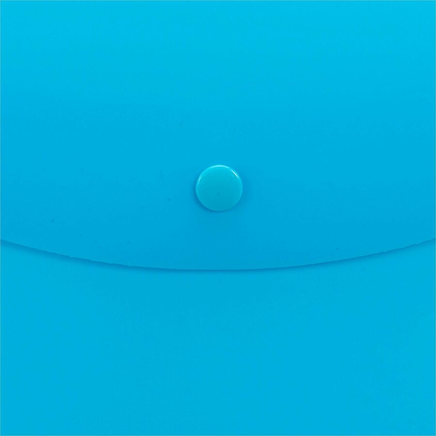 Smead Letter File Wallet - 8 1/2" x 11" - Teal - 10 / Box
