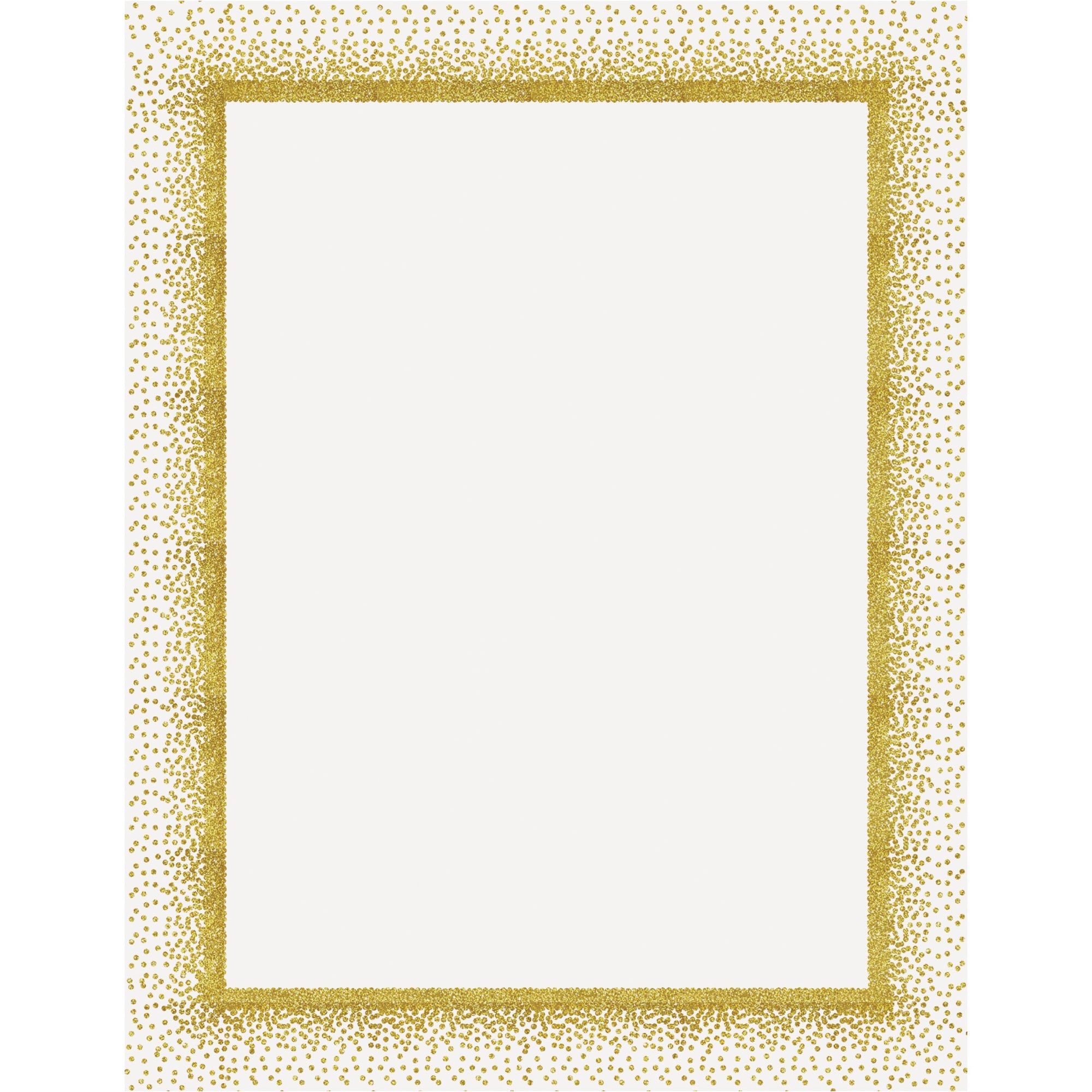 Geographics Confetti Gold Design Poster Board - Fun and Learning, Project, Sign, Display, Art - 28"Height x 22"Width - 25 / Carton - Yellow