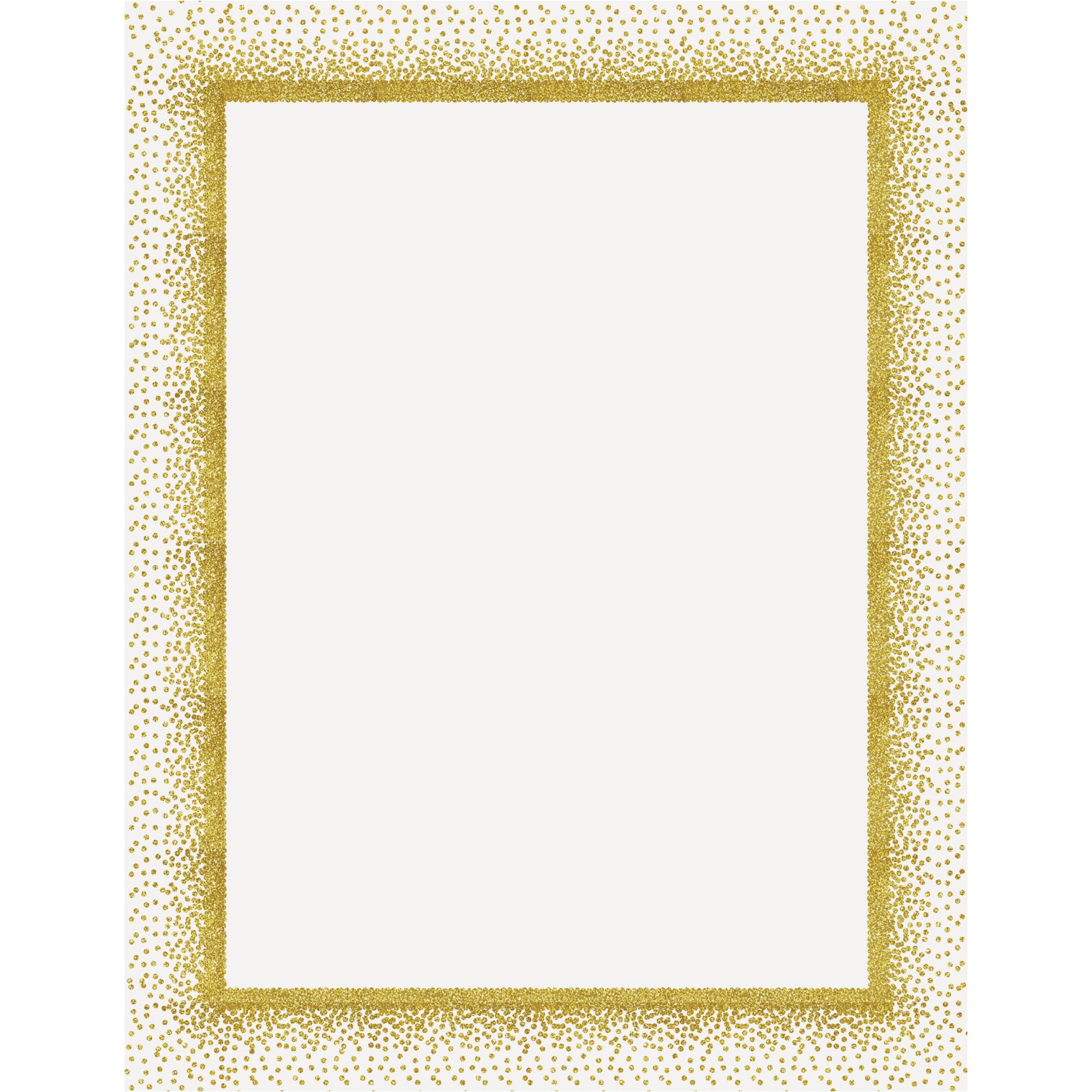 Geographics Confetti Gold Design Poster Board - Fun and Learning, Project, Sign, Display, Art - 28"Height x 22"Width - 25 / Carton - Yellow