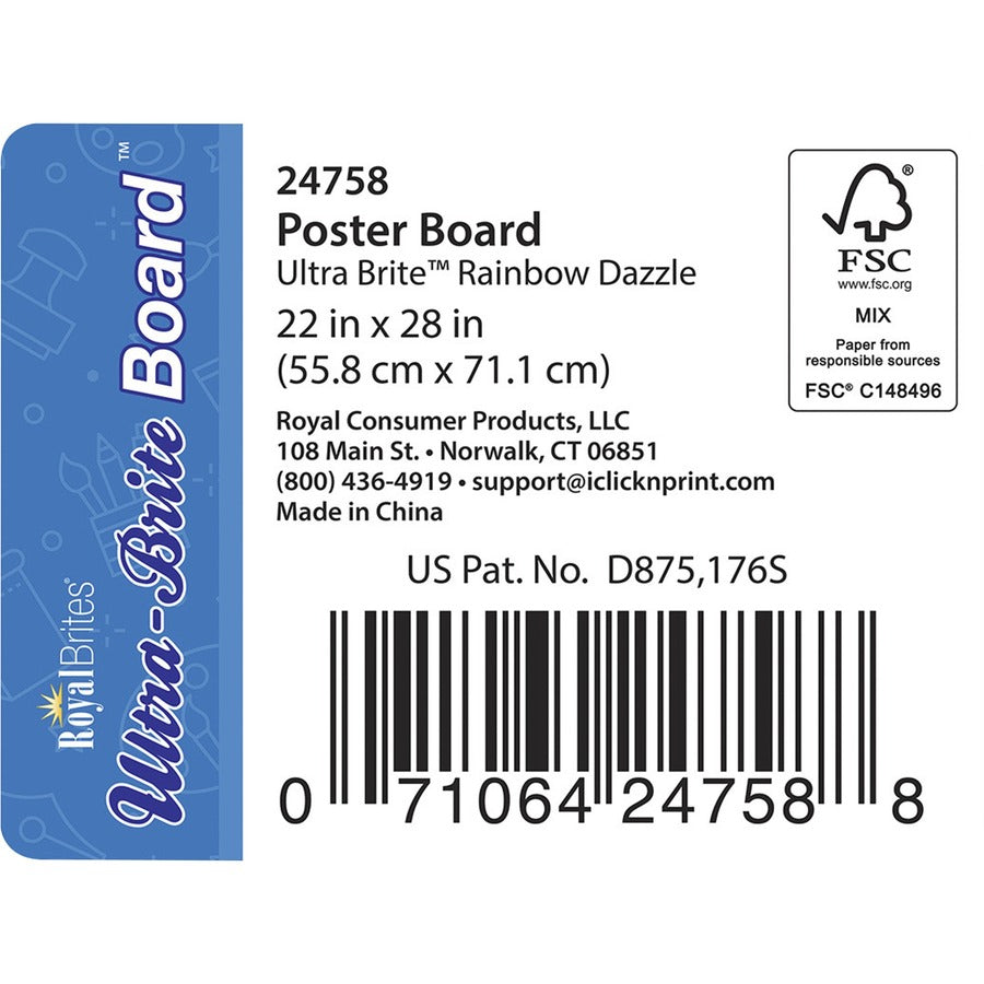 geographics-rainbow-dazzle-design-poster-board-fun-and-learning-project-sign-display-art-28height-x-22width-25-carton-white_geo24758 - 3