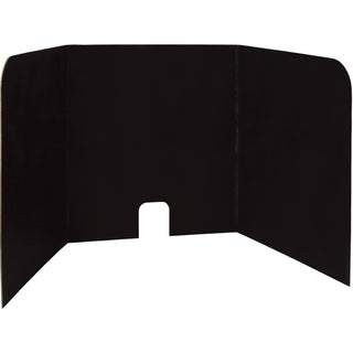 pacon-computer-lab-privacy-board-22-width-x-22-height-x-20-depth-corrugated-cardboard-black-6-carton_pacp3795 - 1