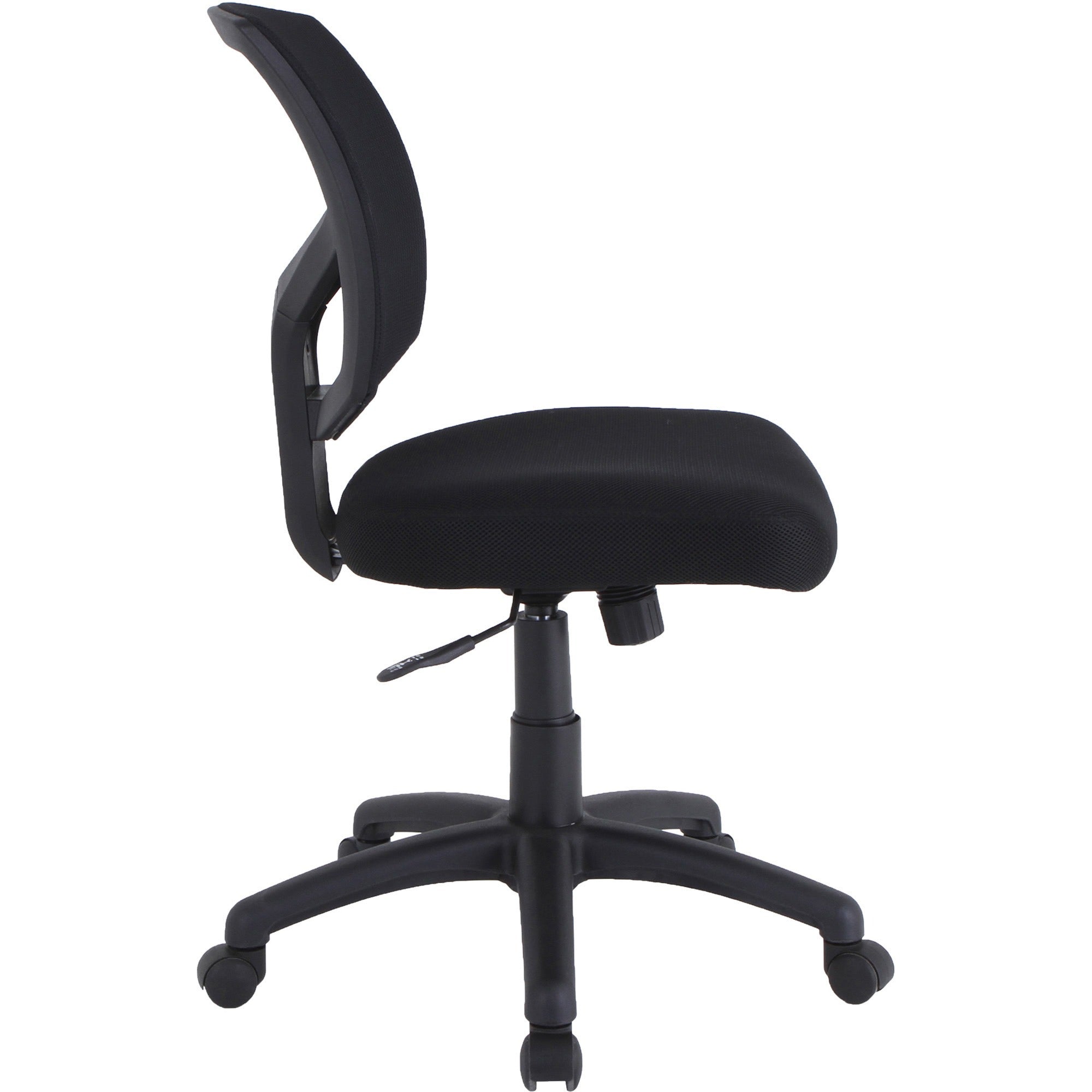 lorell-mesh-back-task-chair-fabric-seat-mesh-back-5-star-base-black-1-each_llr84876 - 6