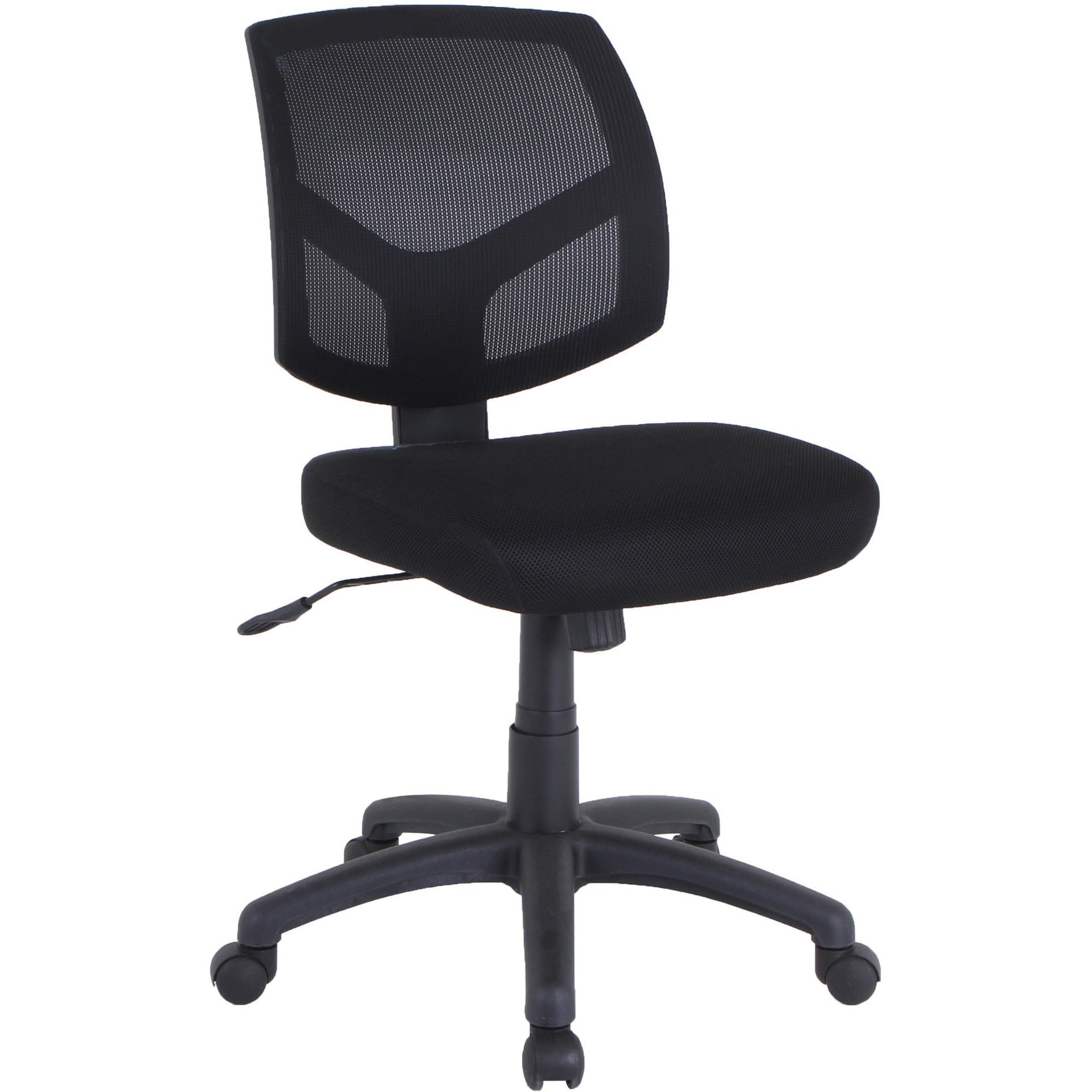 lorell-mesh-back-task-chair-fabric-seat-mesh-back-5-star-base-black-1-each_llr84876 - 1