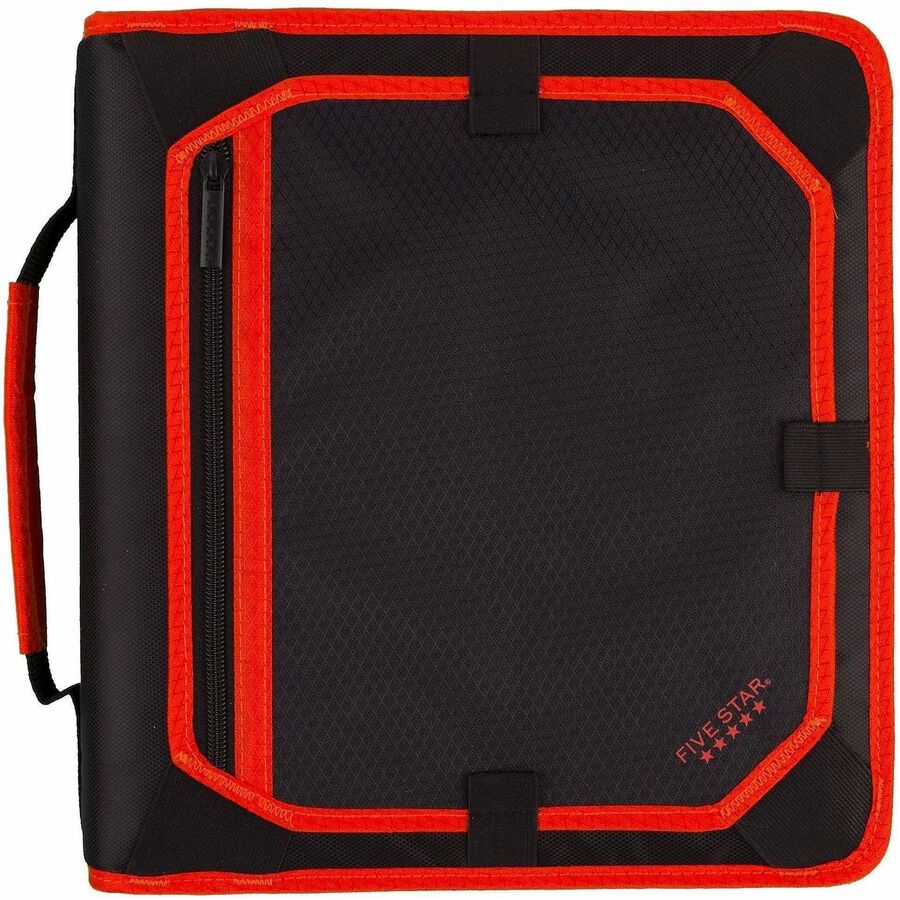 Zipper Binder and Expansion Panel, 3 Rings, 2" Capacity, 11 x 8.5, Assorted