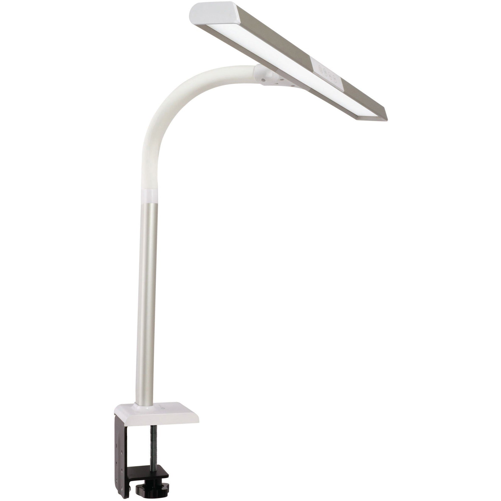 ottlite-perform-led-desk-lamp-24-3-4h-white-248-height-41-width-1led-bulb-white-adjustable-brightness-flexible-neck-adjustable-height-adjustable-arm-glare-free-light-dimmable-energy-saving-abs-desk-mountable-table-top-arm_ottcs49602w - 1