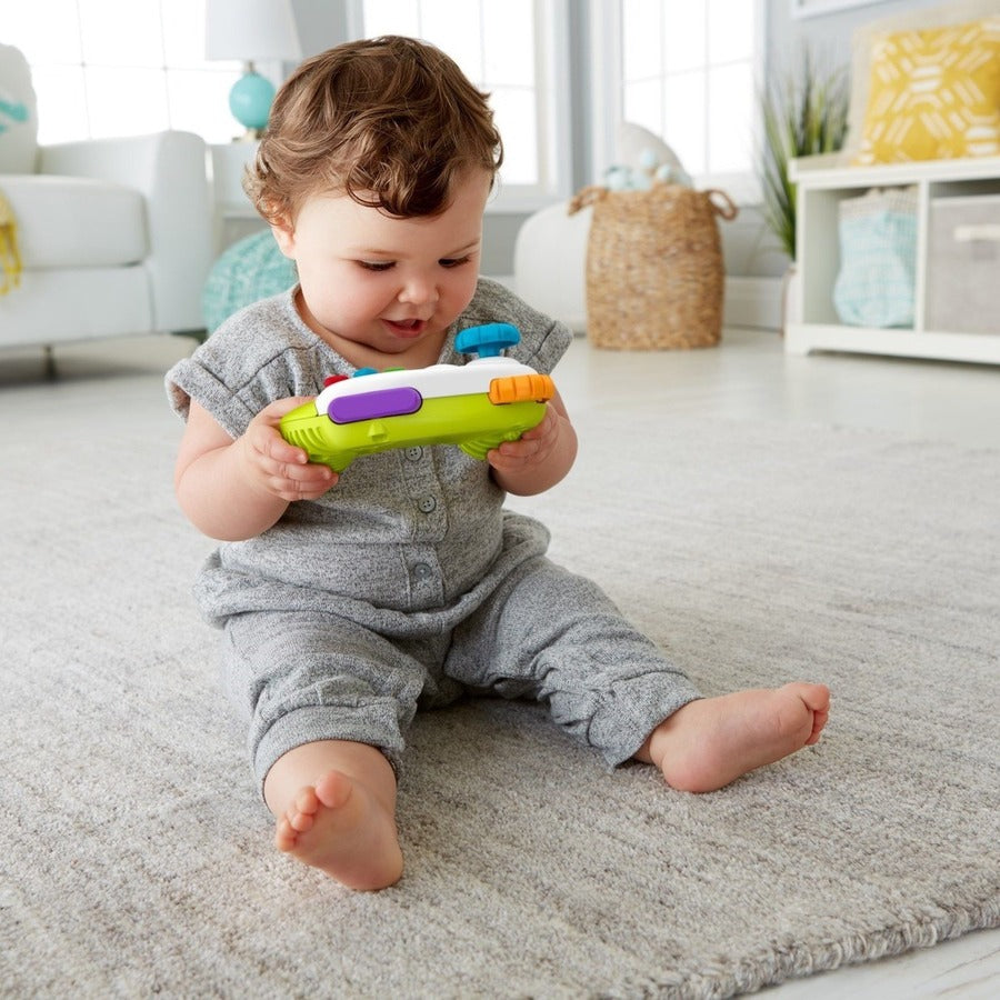 Laugh & Learn Game & Learn Controller - Skill Learning: Number, Color, Shape, Songs, Phrase, Sound, Alphabet, Fine Motor, Letter, Eye-hand Coordination, Dexterity, ... - 6 Month - 3 Year - Multicolor