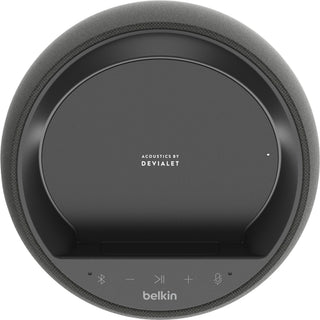 Belkin SOUNDFORM ELITE Bluetooth Smart Speaker - 150 W RMS - Google Assistant, Alexa Supported - Black - 40 Hz to 20 kHz - Wireless LAN - 1 Pack - 3