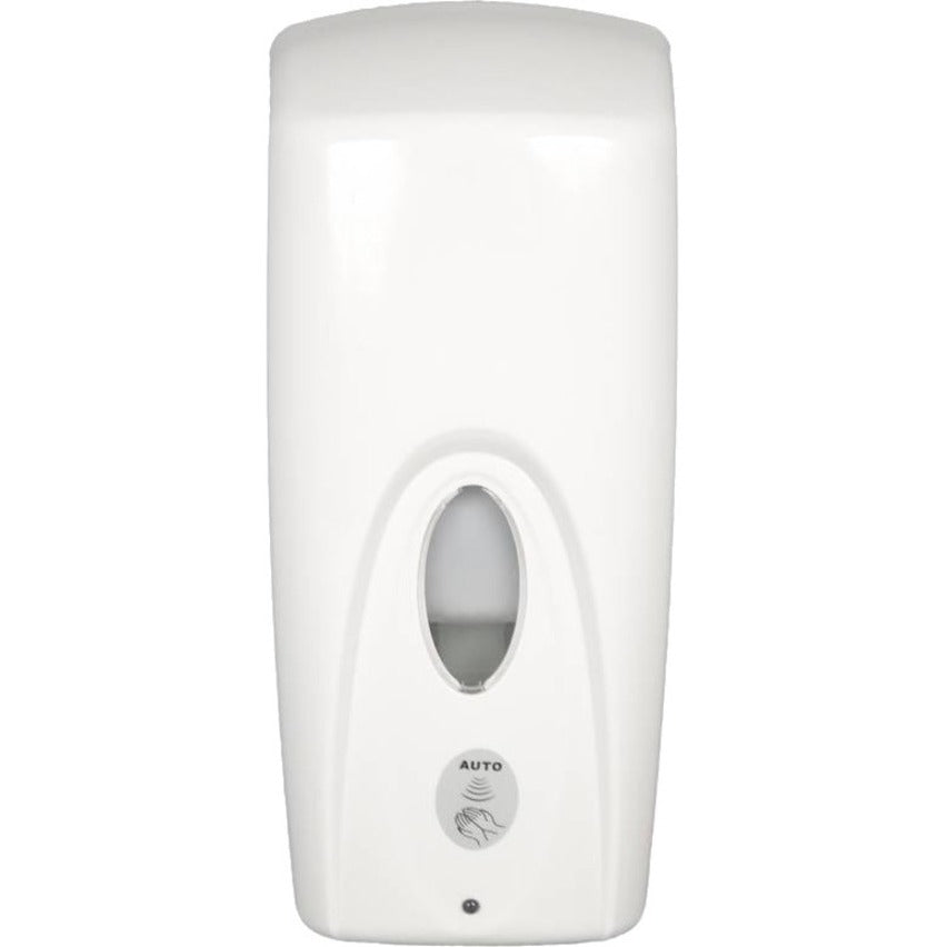 impact-hands-free-soap-dispenser-automatic-support-6-x-aa-battery-key-lock-white-1each_imp9329 - 2