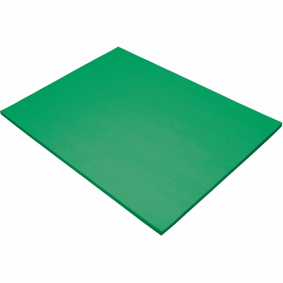 pacon-color-brights-cardstock-emerald-green-letter-8-1-2-x-11-65-lb-basis-weight-100-pack-acid-free-recyclable-lignin-free-buffered-emerald-green_pacp101170 - 3