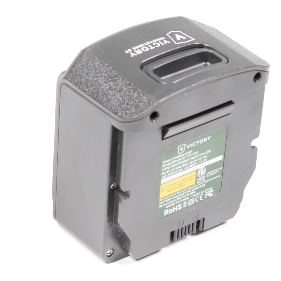 Victory VP20B 16.8-volt Lithium-Ion 2X Battery - For Electrostatic Sprayer - Battery Rechargeable - 6800 mAh - 16.8 V DC - 1 Each