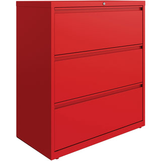 lorell-fortress-series-lateral-file-36-x-186-x-403-3-x-drawers-for-file-letter-legal-a4-lateral-hanging-rail-magnetic-label-holder-durable-nonporous-surface-interlocking-locking-bar-ball-bearing-slide-reinforced-base-leveli_llr03114 - 1