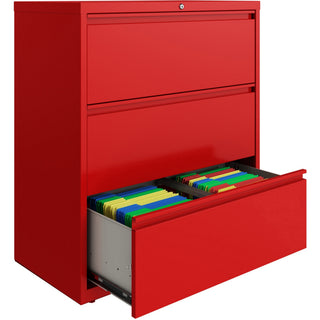 lorell-fortress-series-lateral-file-36-x-186-x-403-3-x-drawers-for-file-letter-legal-a4-lateral-hanging-rail-magnetic-label-holder-durable-nonporous-surface-interlocking-locking-bar-ball-bearing-slide-reinforced-base-leveli_llr03114 - 4