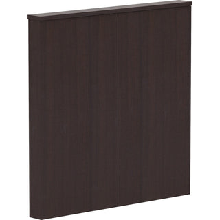 Lorell Dry-erase Whiteboard Presentation Cabinet - Hinged Door, Dry Erase Surface - 1 Each - 47.3" x 47.3" x 4.8
