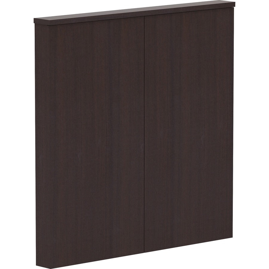 Lorell Dry-erase Whiteboard Presentation Cabinet - Hinged Door, Dry Erase Surface - 1 Each - 47.3" x 47.3" x 4.8