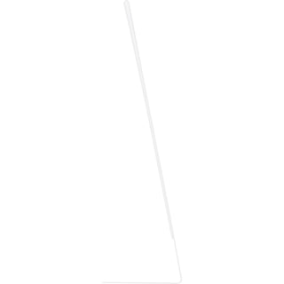 Lorell L-base Slanted Sign Holder Stand - Support 8.50" x 11" Media - Acrylic - 3 / Pack - Clear - 4