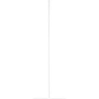 Lorell T-base Standing Sign Holders - Support 8.50" x 11" Media - Acrylic - 2 / Pack - Clear