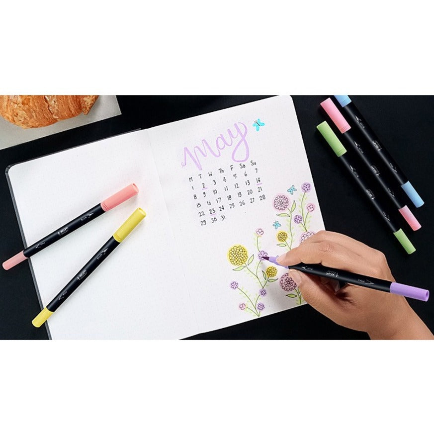 BIC Intensity Marker - Assorted Water Based Ink - 12 Pack