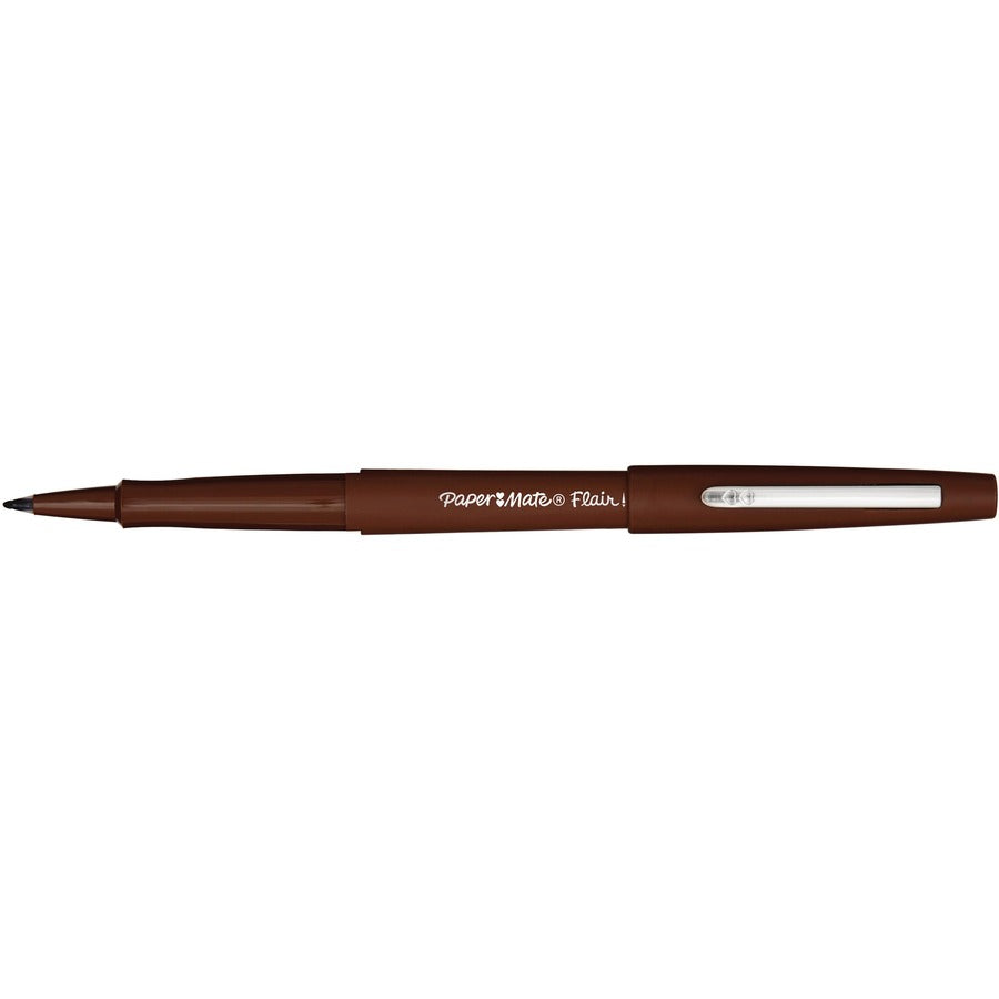 Flair Scented Felt Tip Porous Point Pen, Sunday Brunch Scents, Stick, Medium 0.7 mm, Assorted Ink and Barrel Colors, 16/Pack