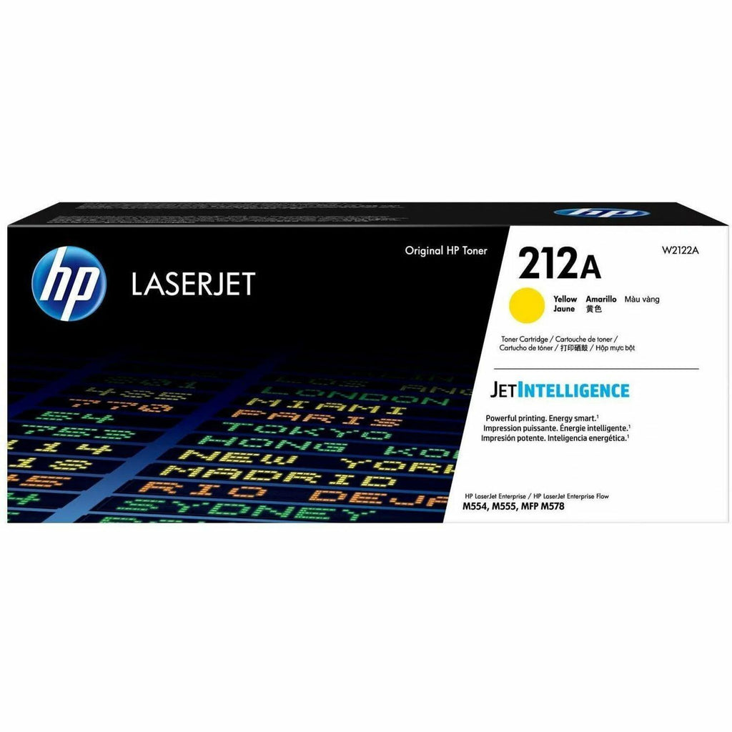 HP 212A, (W2122A) Yellow Original LaserJet Toner Cartridge