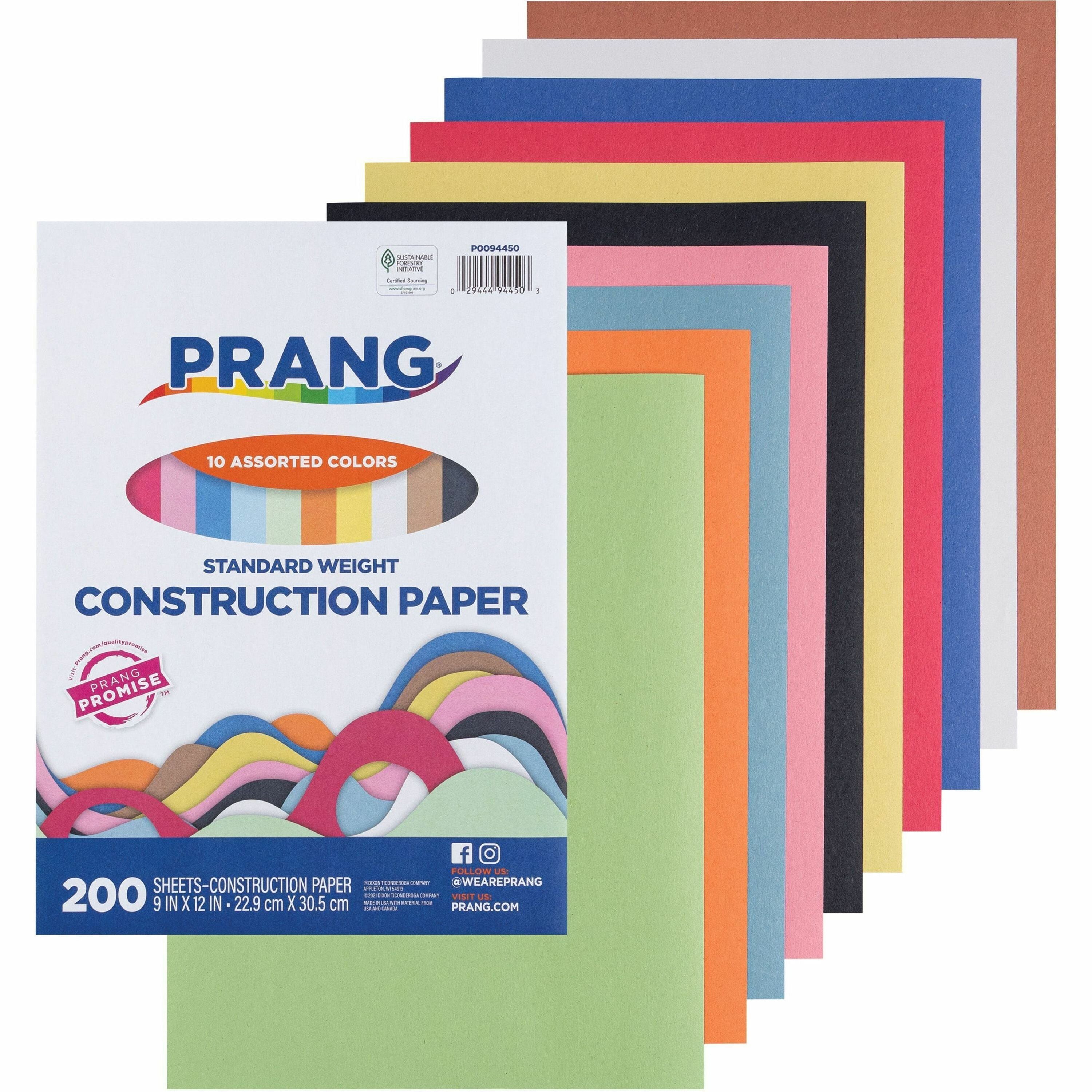 prang-construction-paper-art-project-craft-project-fun-and-learning-cutting-pasting-9width-x-12length-200-pack-assorted_pacp0094450 - 1