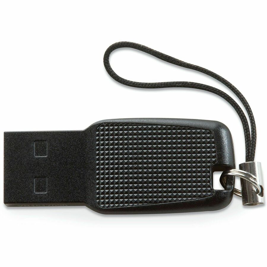 Verbatim 32GB Ergo USB Flash Drive - Black - The Verbatim Ergo USB drive features an ergonomic design for in-hand comfort and COB design for enhanced reliability.