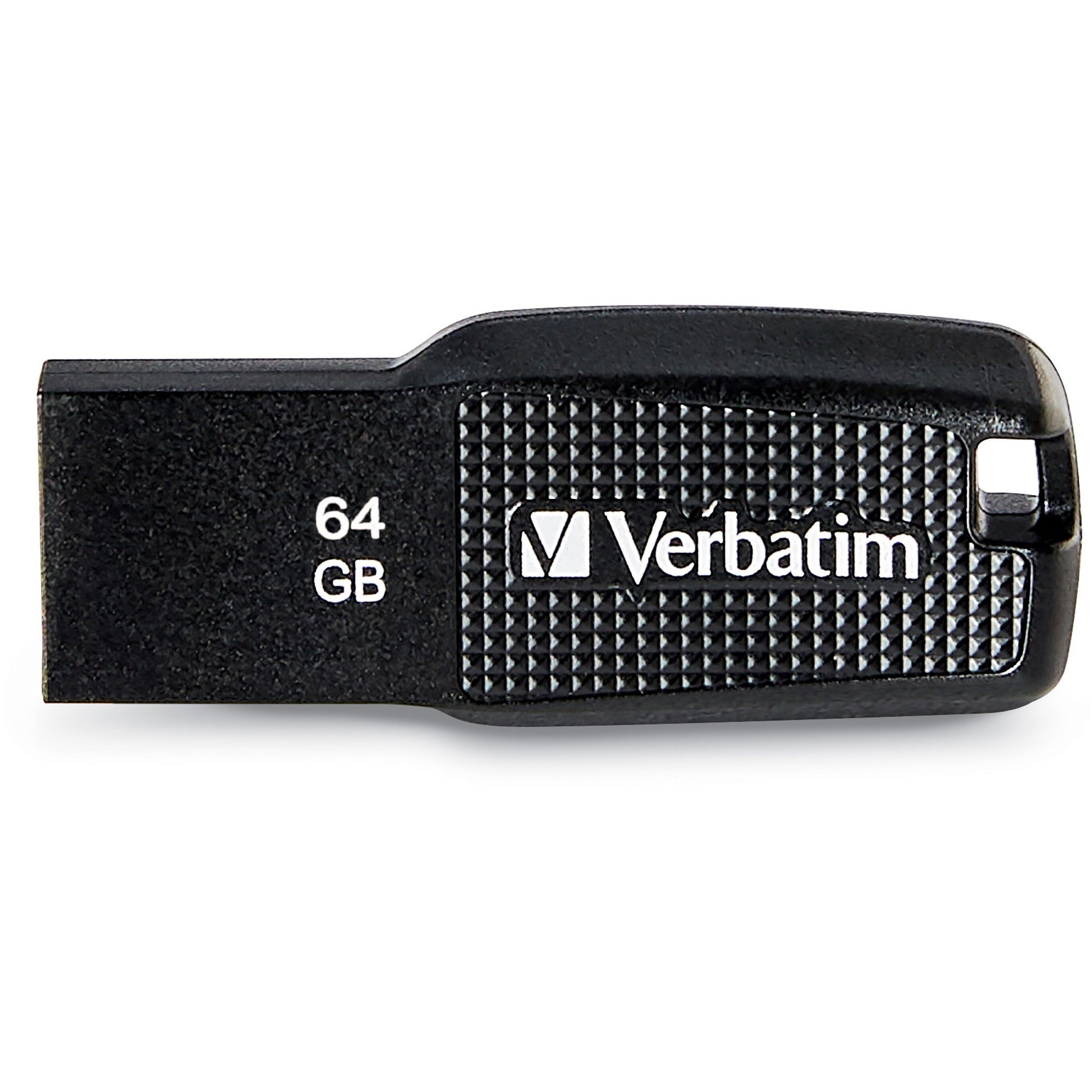 verbatim-64gb-ergo-usb-flash-drive-black-the-verbatim-ergo-usb-drive-features-an-ergonomic-design-for-in-hand-comfort-and-cob-design-for-enhanced-reliability_ver70877 - 2