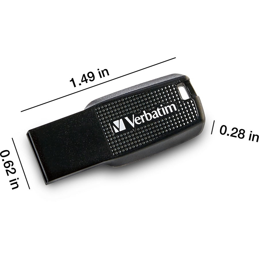 verbatim-64gb-ergo-usb-flash-drive-black-the-verbatim-ergo-usb-drive-features-an-ergonomic-design-for-in-hand-comfort-and-cob-design-for-enhanced-reliability_ver70877 - 4