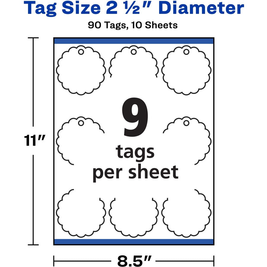avery-textured-round-scallop-tags-250-diameter-round-scallop-5-carton-card-stock-metal-white_ave80511 - 6