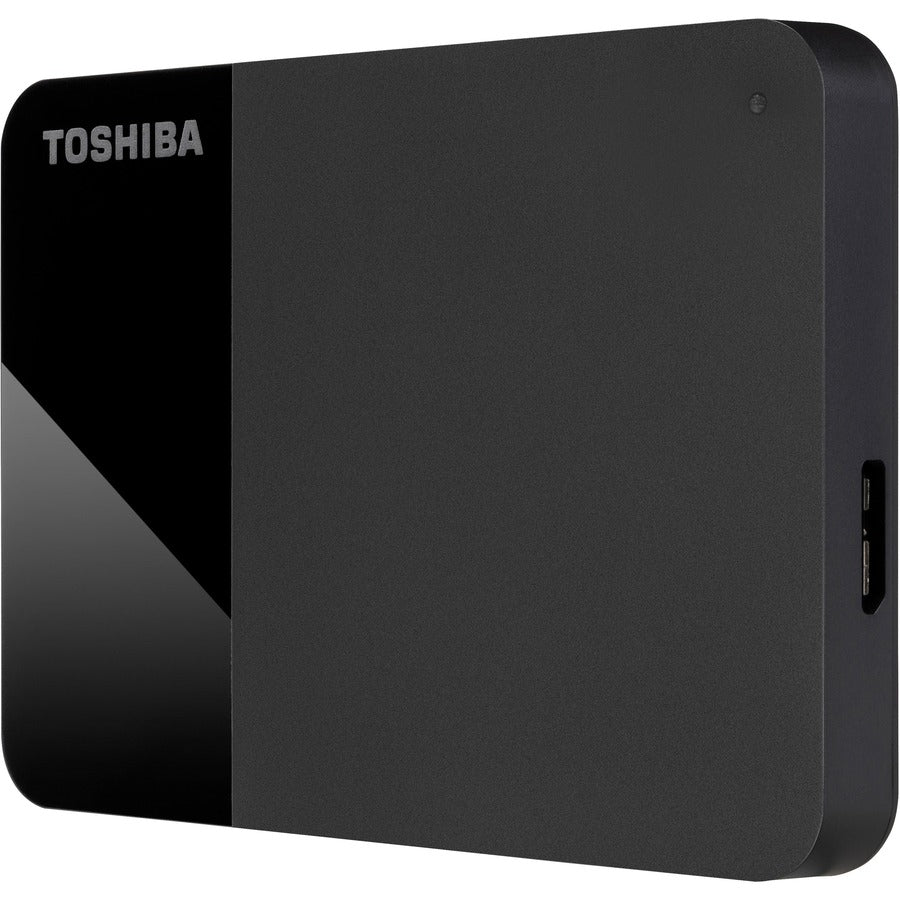 Toshiba Canvio Ready HDTP310XK3AA 1 TB Portable Hard Drive - External - Black - MAC Device Supported - USB 3.0 - 1 Year Warranty