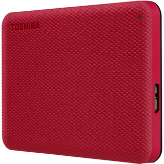 Toshiba Canvio Advance HDTCA20XR3AA 2 TB Portable Hard Drive - External - Red - USB 3.0