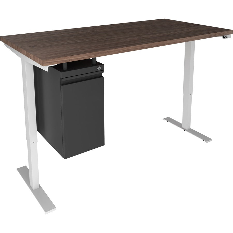 lorell-height-adjustable-2-motor-desk-for-table-topdark-walnut-rectangle-top-black-t-shaped-base-176-lb-capacity-adjustable-height-2890-to-4720-adjustment-48-table-top-length-x-24-table-top-width-x-070-table-top-thickness-472_llr03620 - 7