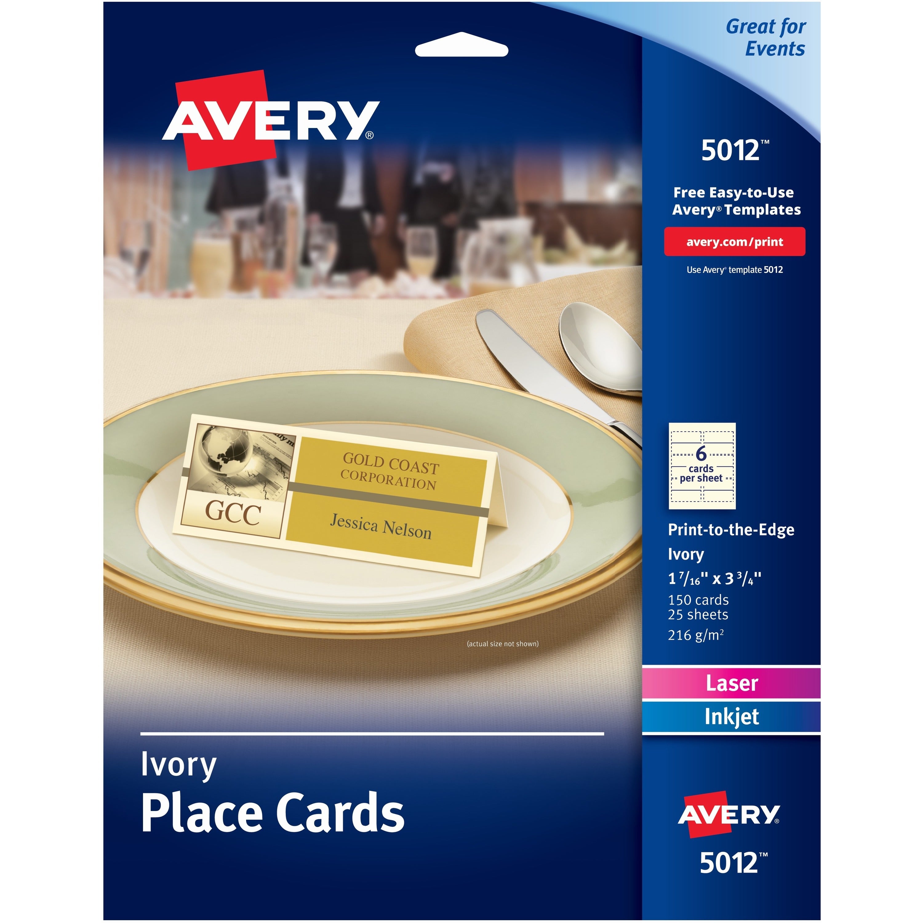 avery-ivory-matte-2-sided-place-cards-38-750-carton-ivory_ave05012 - 1