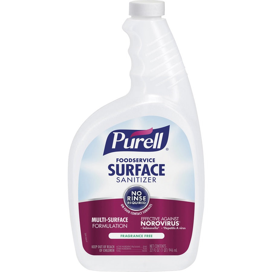 purell-foodservice-surface-sanitizer-32-fl-oz-1-quartspray-bottle-6-carton-rinse-free-fragrance-free-clear_goj334106 - 6