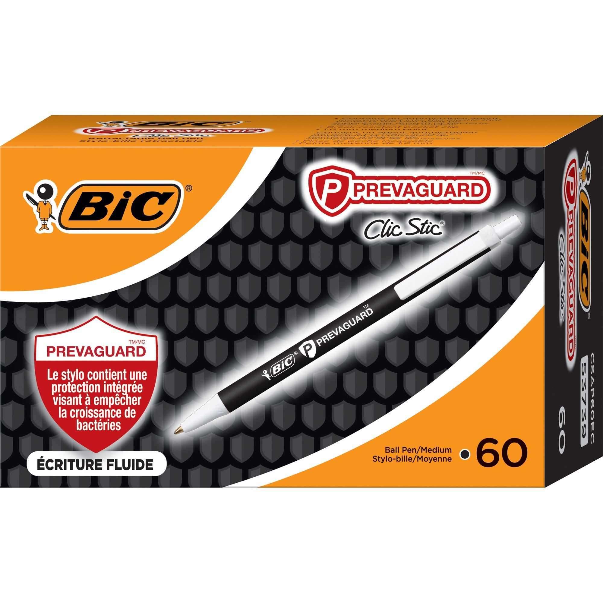 bic-prevaguard-clic-stic-antimicrobial-pens-medium-pen-point-1-mm-pen-point-size-retractable-black-60-box_biccsap60ecbk - 2