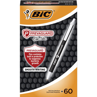 bic-prevaguard-clic-stic-antimicrobial-pens-medium-pen-point-1-mm-pen-point-size-retractable-black-60-box_biccsap60ecbk - 5