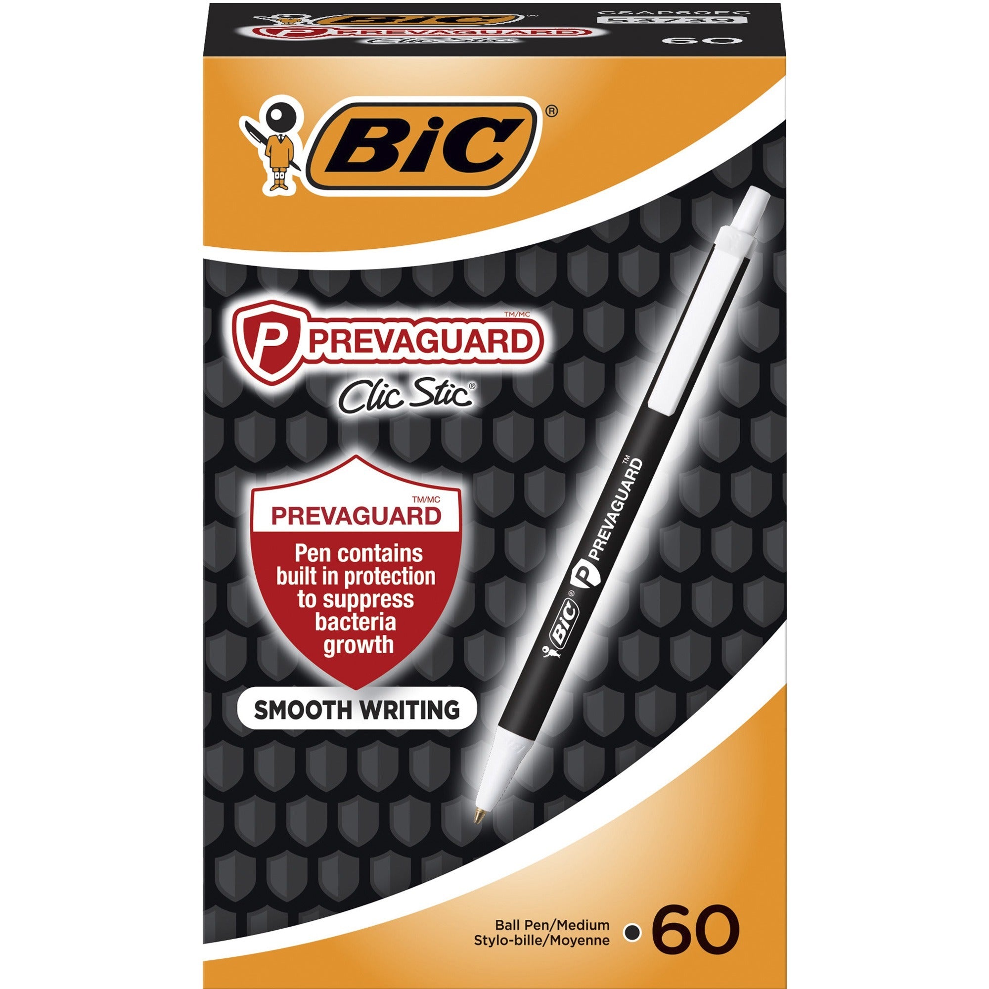 bic-prevaguard-clic-stic-antimicrobial-pens-medium-pen-point-1-mm-pen-point-size-retractable-black-60-box_biccsap60ecbk - 5