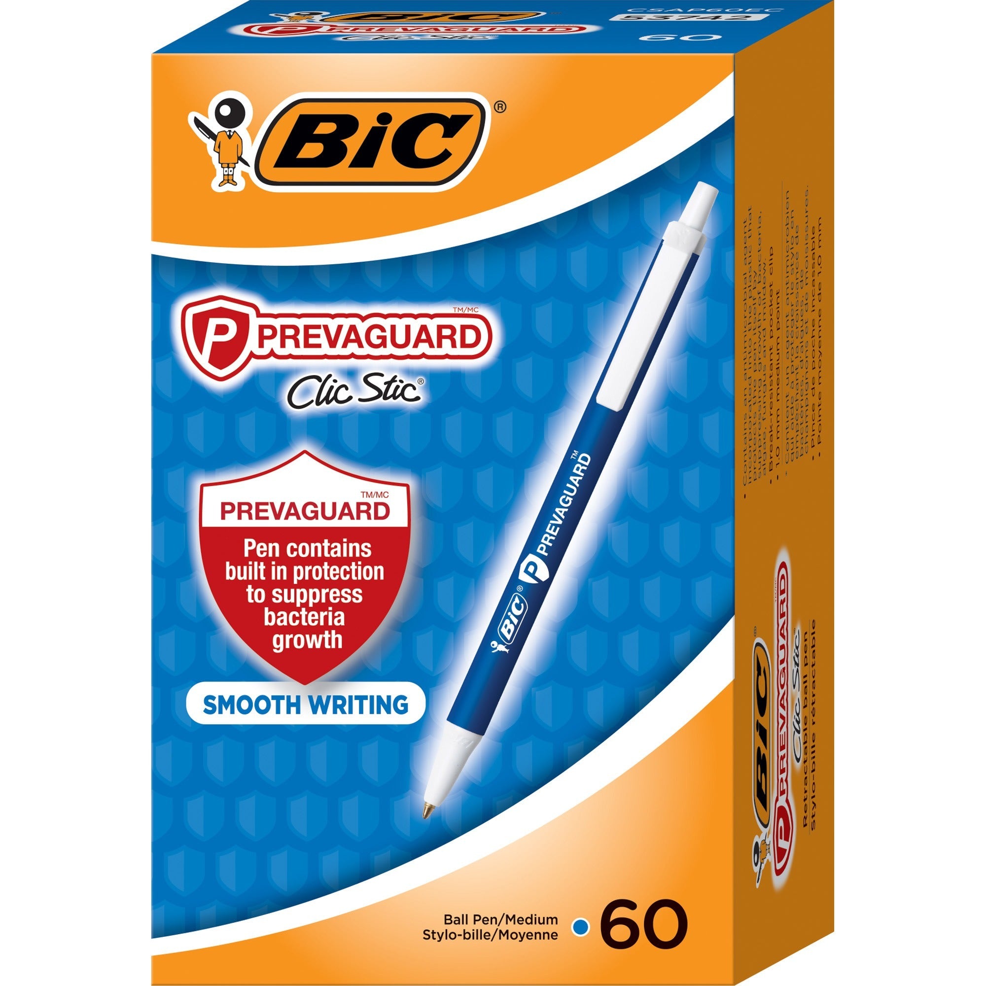 bic-prevaguard-clic-stic-antimicrobial-pens-medium-pen-point-1-mm-pen-point-size-retractable-blue-60-box_biccsap60ecbe - 3