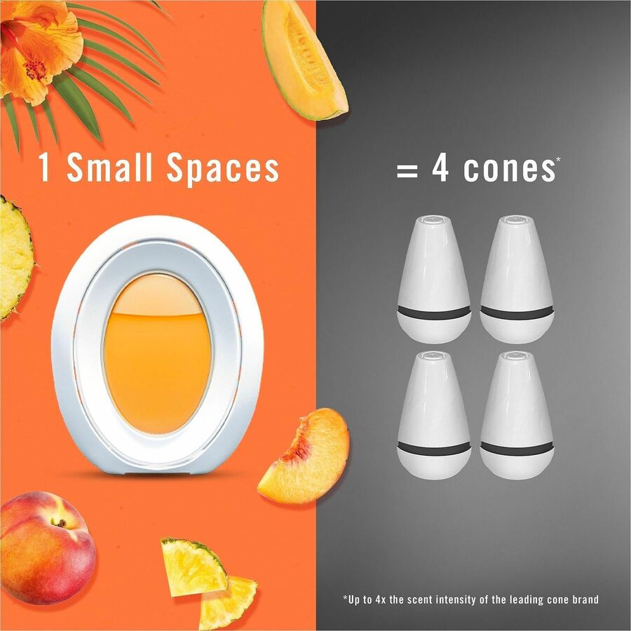 Febreze Hawaiian Small Spaces - Liquid - 25 fl oz (0.8 quart) - Hawaiian Aloha - 45 Day - 2 / Pack
