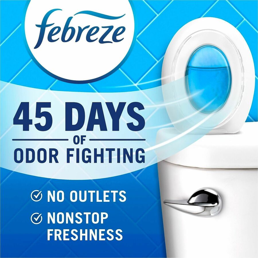 Febreze Linen/Sky Small Spaces - Liquid - 25 fl oz (0.8 quart) - Linen & Sky - 45 Day - 2 / Pack