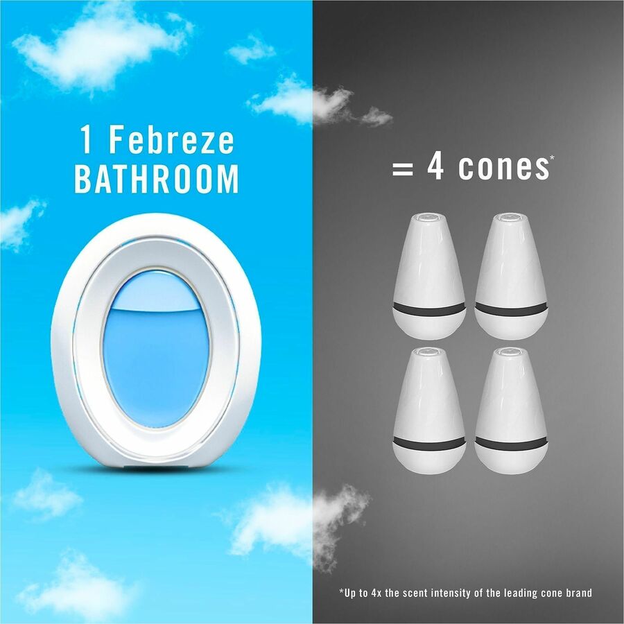 Febreze Linen/Sky Small Spaces - Liquid - 25 fl oz (0.8 quart) - Linen & Sky - 45 Day - 2 / Pack