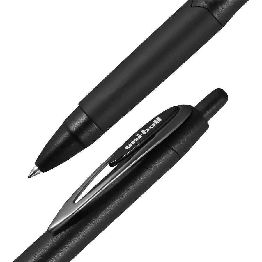 uniball 207 PLUS+ Gel Pen - 0.70 mm, Medium Point - Black Ink - Super Ink, Water Resistant, Fade Resistant, Fraud Resistant - 2 / Pack