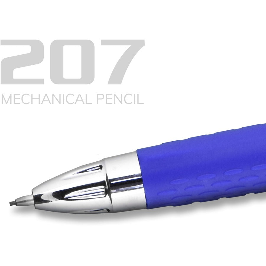 207 Mechanical Pencil, 0.7 mm, HB (#2), Black Lead, Blue Barrel, Dozen