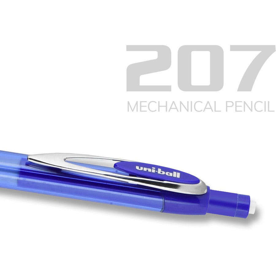 207 Mechanical Pencil, 0.7 mm, HB (#2), Black Lead, Blue Barrel, Dozen