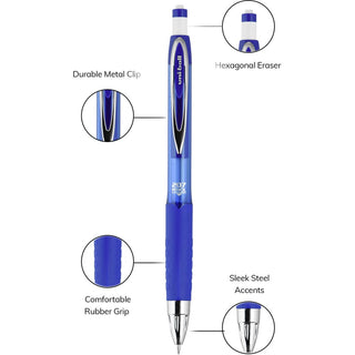 207 Mechanical Pencil, 0.7 mm, HB (#2), Black Lead, Blue Barrel, Dozen