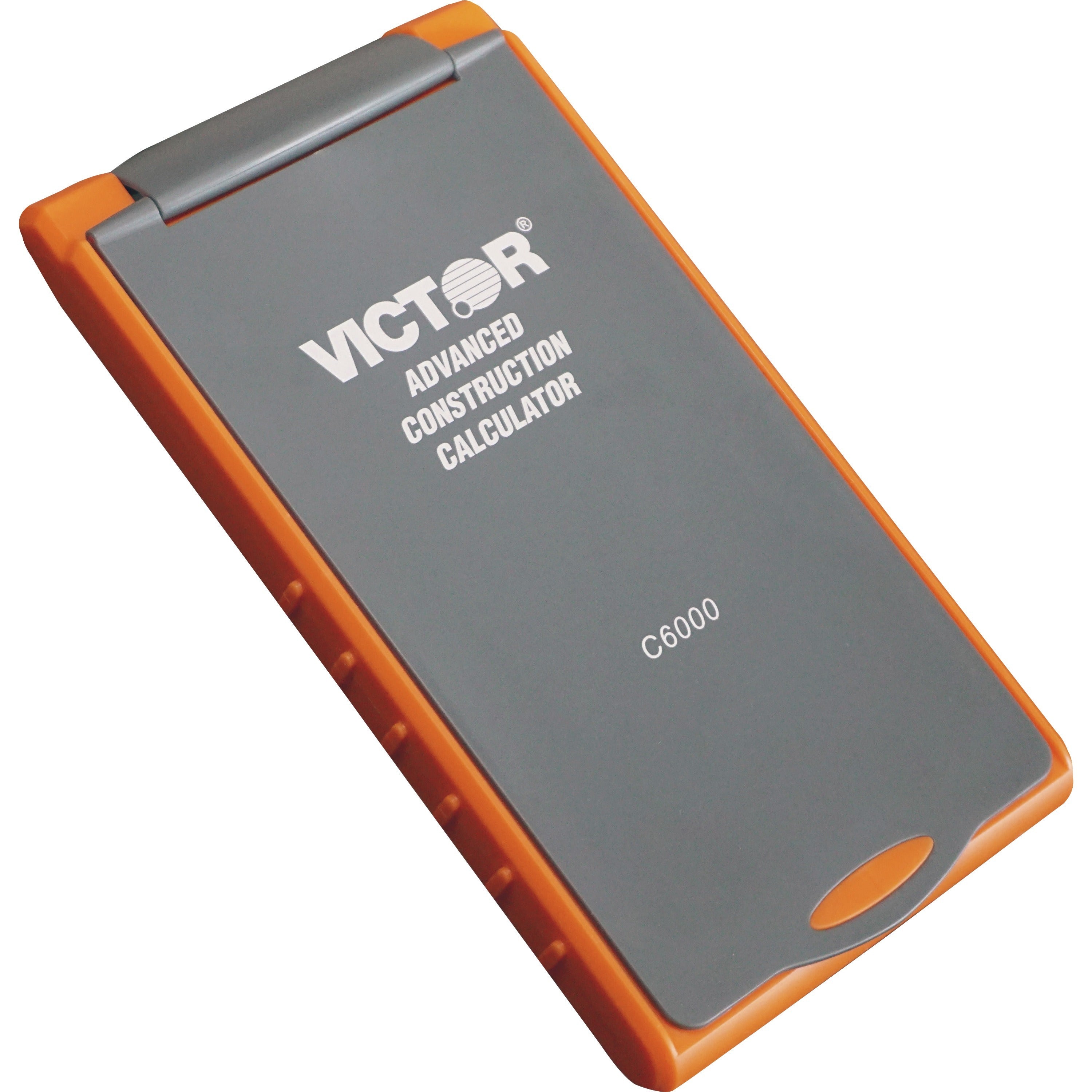 victor-c6000-advanced-construction-calculator-lcd-display-battery-powered-031-lcd-battery-powered-2-lr44-65-x-35-x-08-orange_vctc6000 - 2